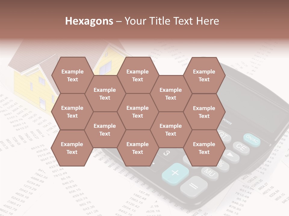 House White Home PowerPoint Template