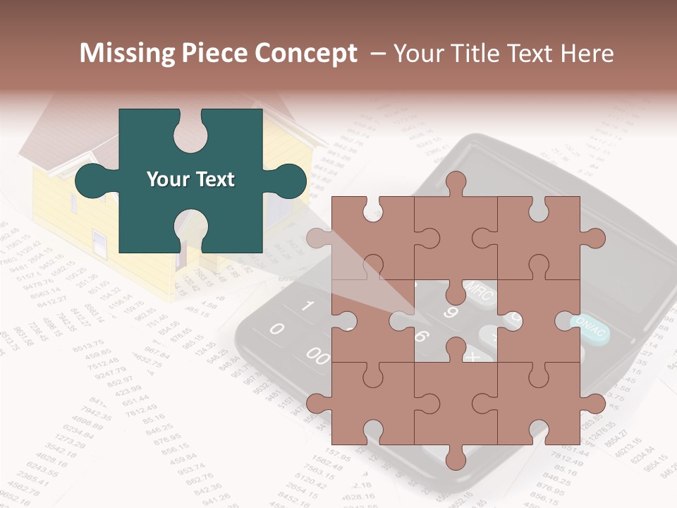 House White Home PowerPoint Template