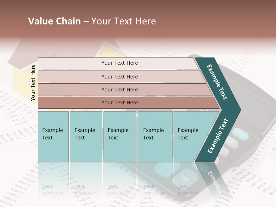 House White Home PowerPoint Template