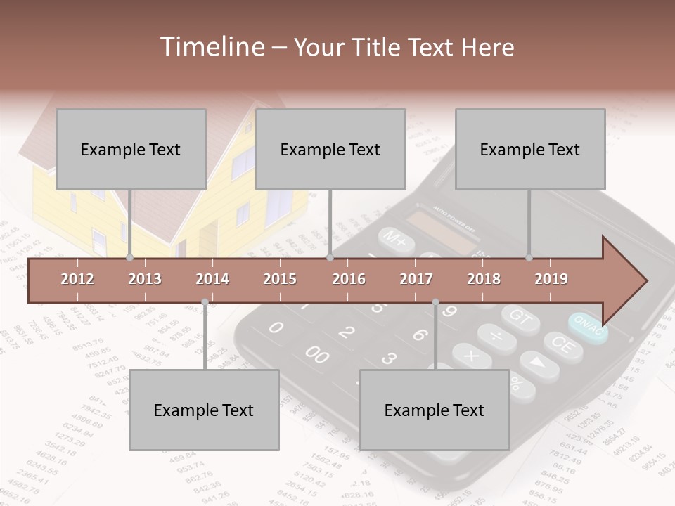 House White Home PowerPoint Template