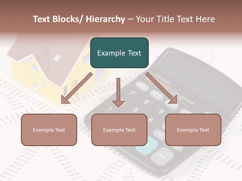 House White Home PowerPoint Template