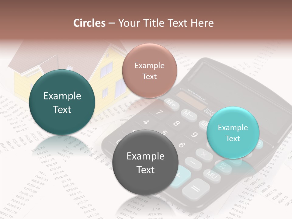 House White Home PowerPoint Template