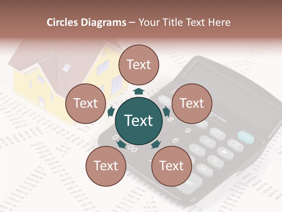 House White Home PowerPoint Template