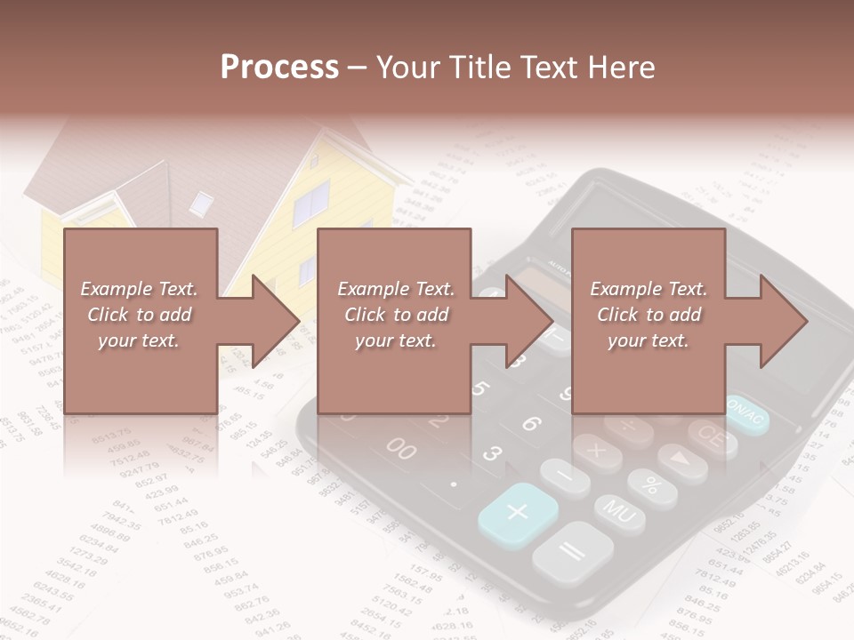 House White Home PowerPoint Template