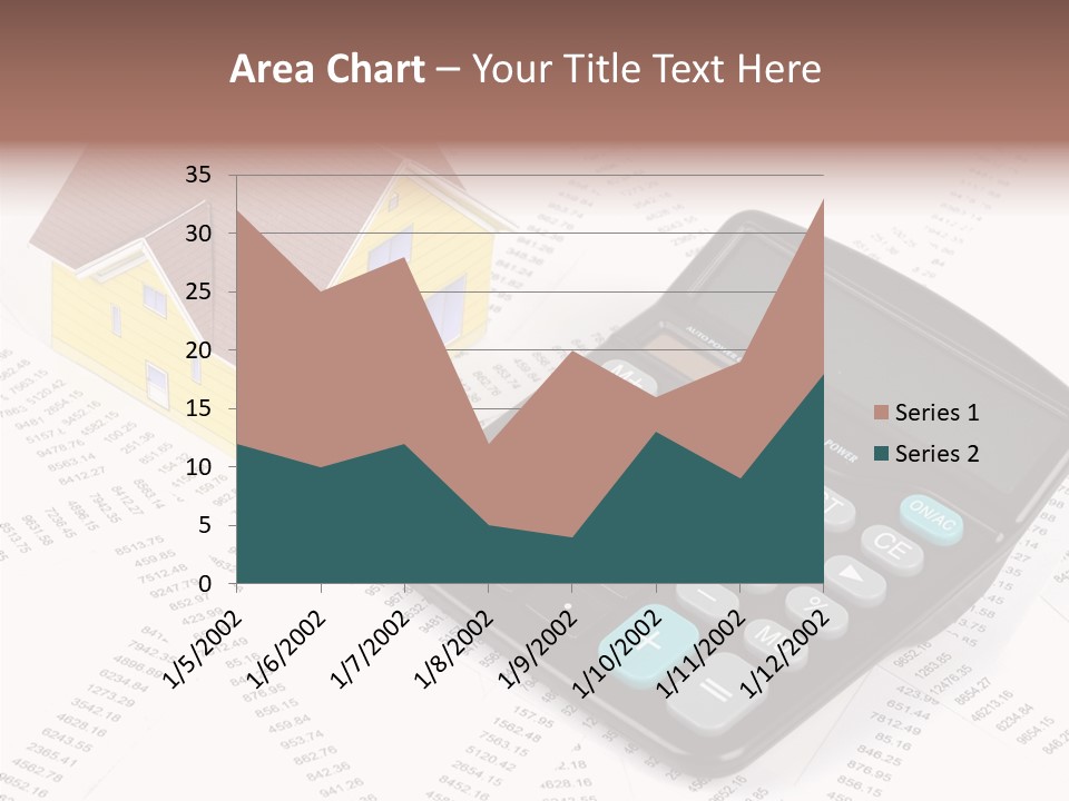 House White Home PowerPoint Template