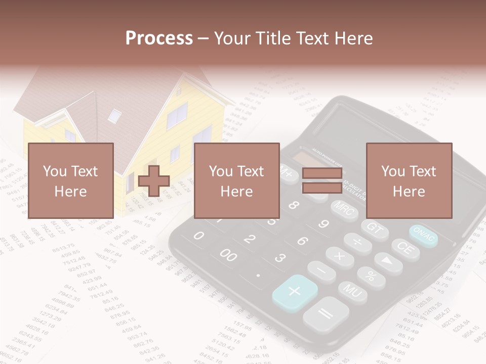 House White Home PowerPoint Template