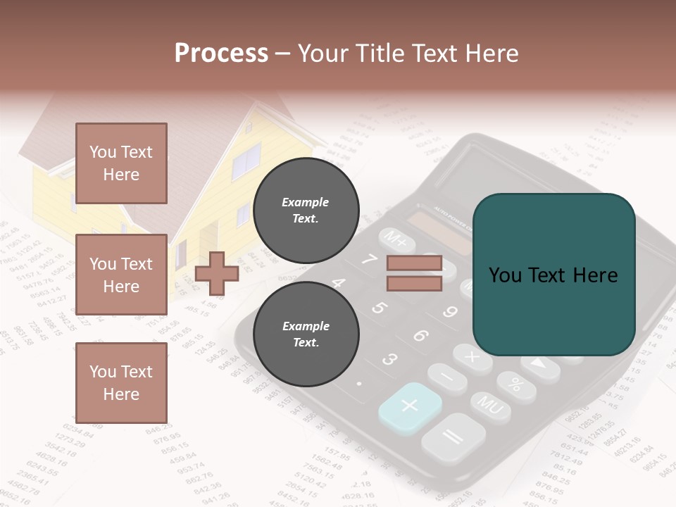 House White Home PowerPoint Template