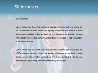 Hand Finger Background PowerPoint Template