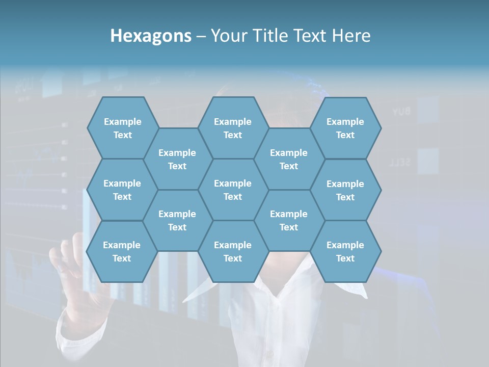 Hand Finger Background PowerPoint Template