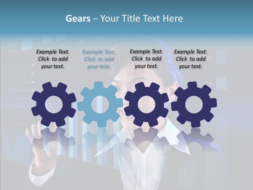 Hand Finger Background PowerPoint Template