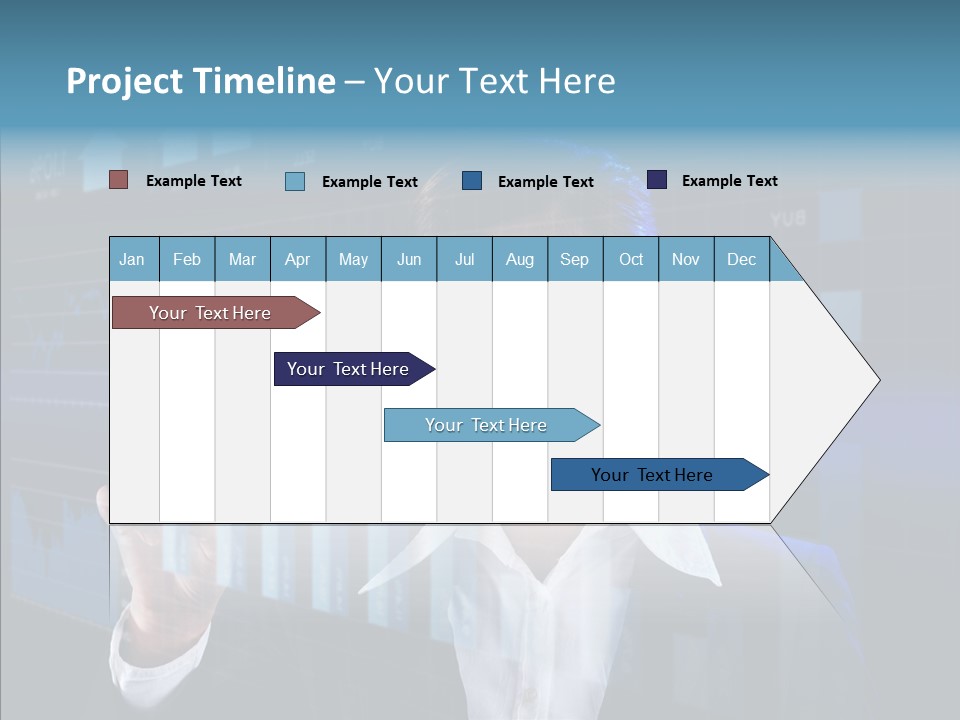 Hand Finger Background PowerPoint Template