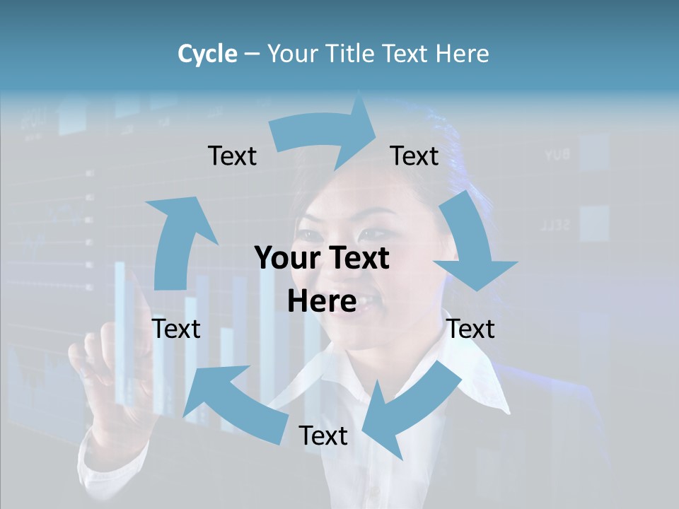 Hand Finger Background PowerPoint Template