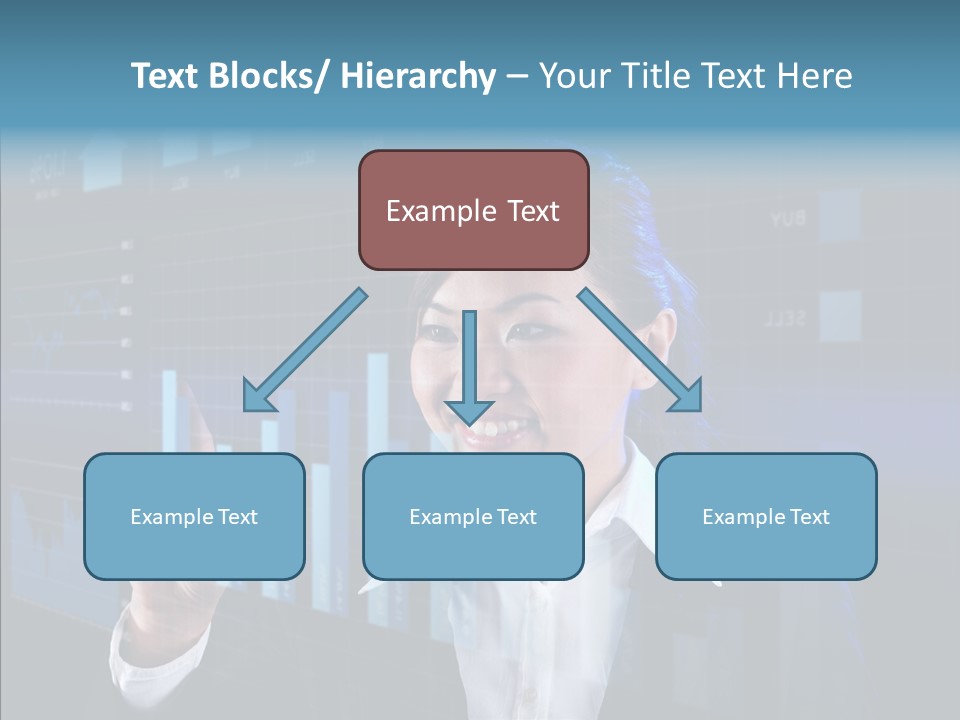 Hand Finger Background PowerPoint Template
