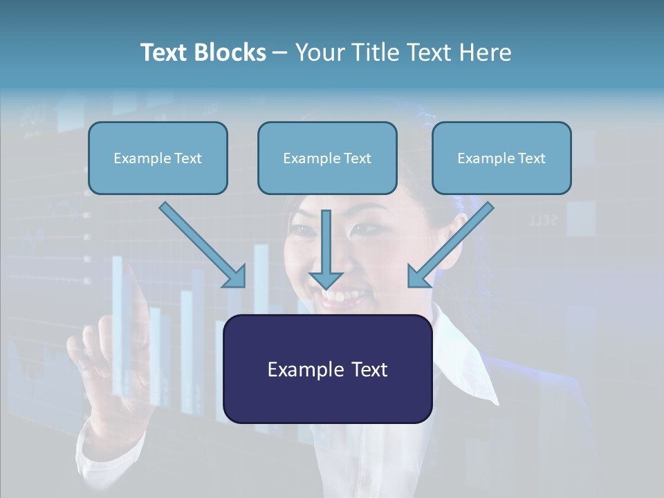 Hand Finger Background PowerPoint Template