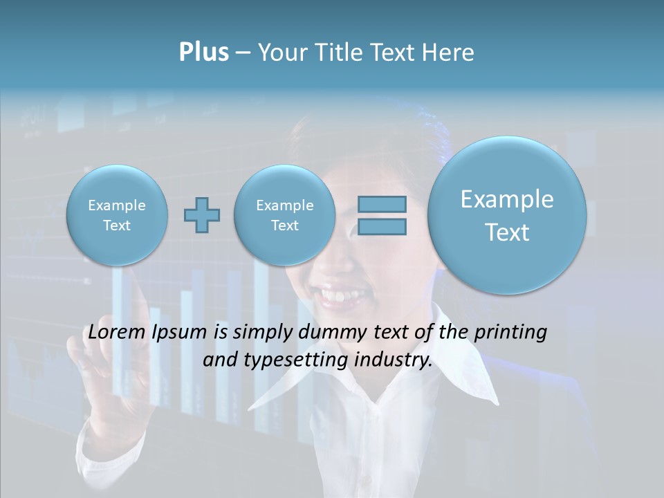 Hand Finger Background PowerPoint Template