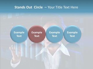 Hand Finger Background PowerPoint Template