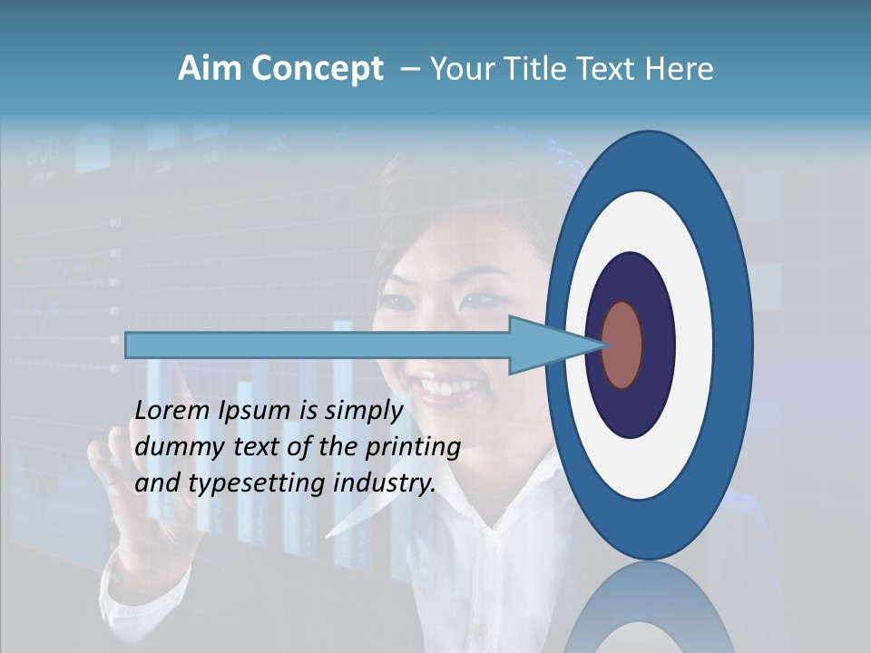 Hand Finger Background PowerPoint Template