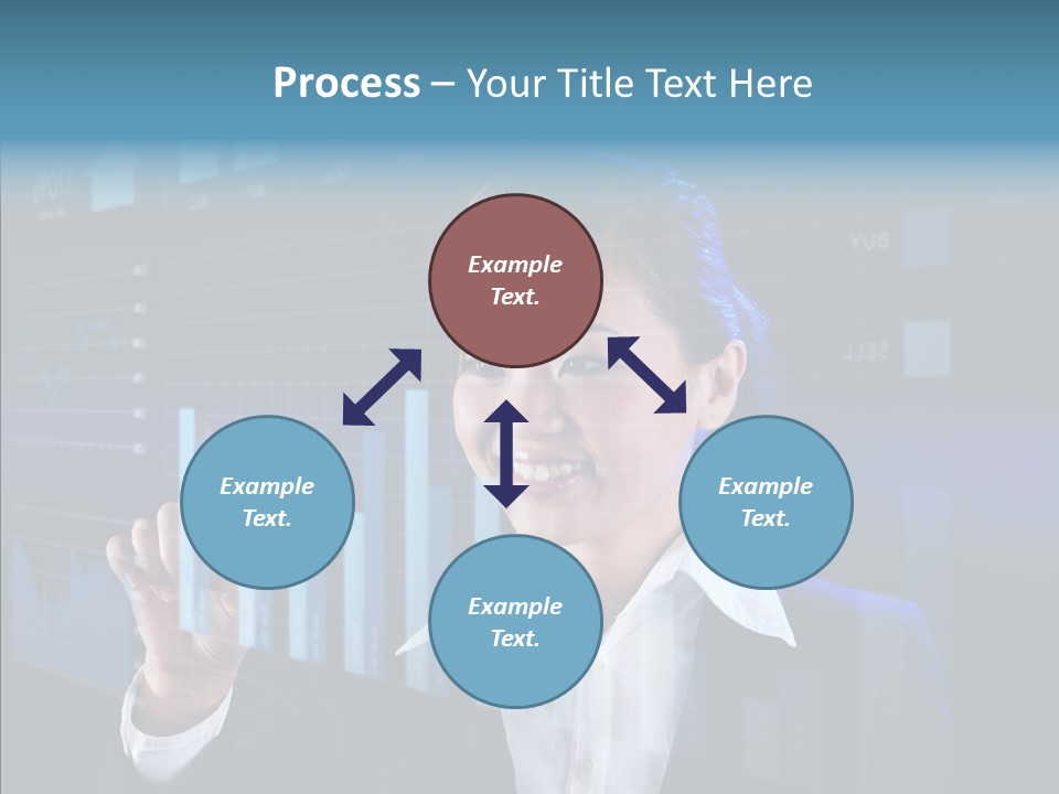 Hand Finger Background PowerPoint Template