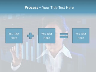 Hand Finger Background PowerPoint Template