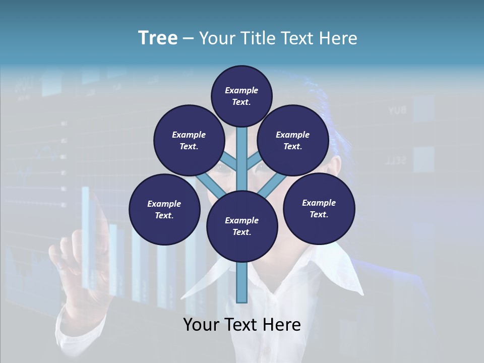 Hand Finger Background PowerPoint Template