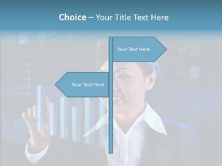 Hand Finger Background PowerPoint Template