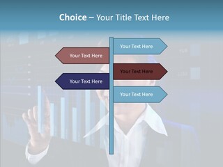 Hand Finger Background PowerPoint Template