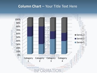 Background Blue Station PowerPoint Template