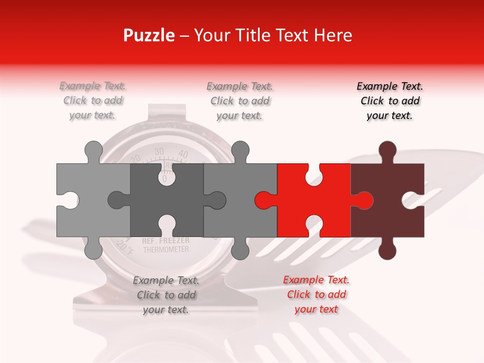Measurement Fridge Cooking PowerPoint Template