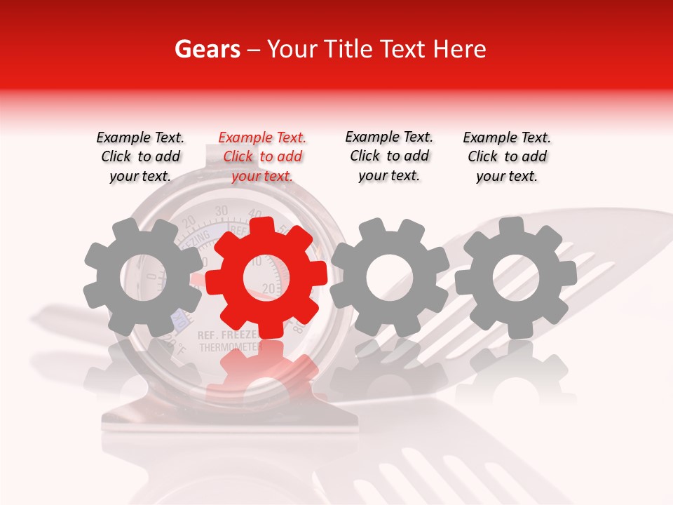 Measurement Fridge Cooking PowerPoint Template