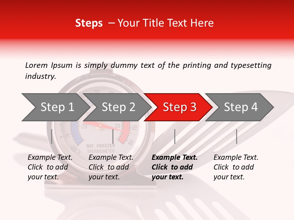 Measurement Fridge Cooking PowerPoint Template