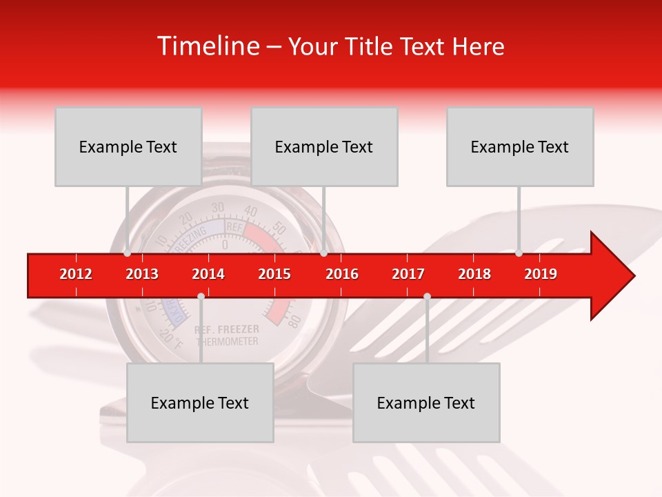 Measurement Fridge Cooking PowerPoint Template