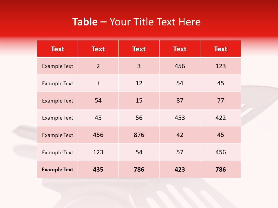 Measurement Fridge Cooking PowerPoint Template