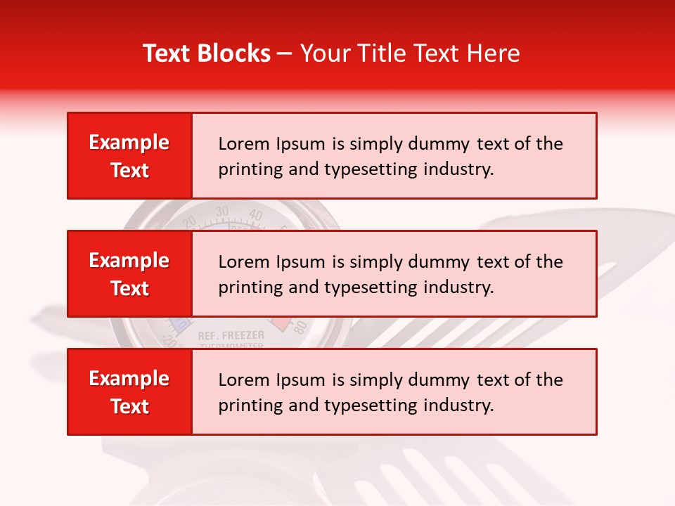 Measurement Fridge Cooking PowerPoint Template