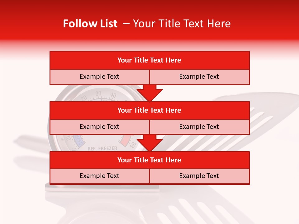 Measurement Fridge Cooking PowerPoint Template