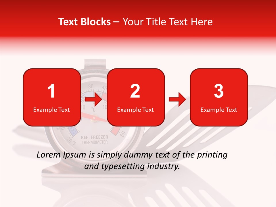Measurement Fridge Cooking PowerPoint Template