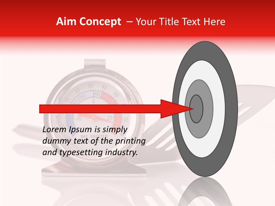 Measurement Fridge Cooking PowerPoint Template