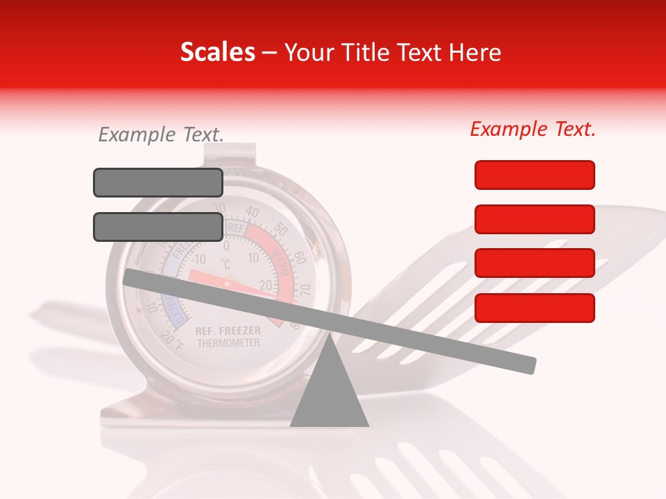 Measurement Fridge Cooking PowerPoint Template