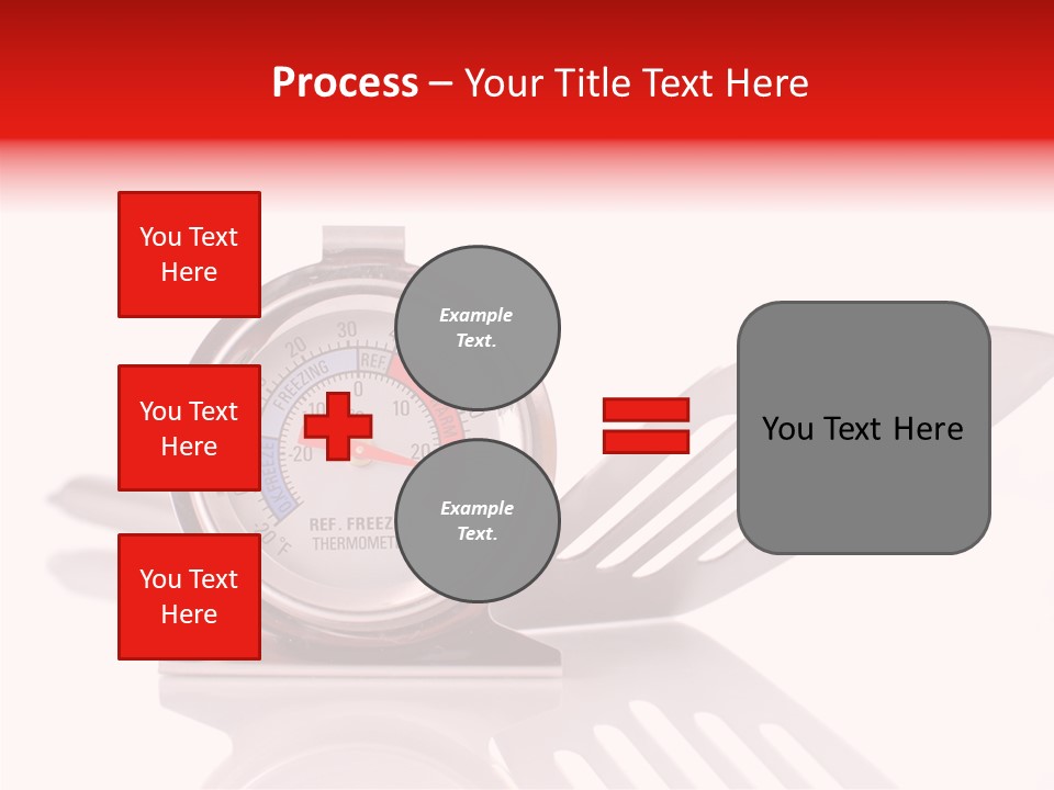 Measurement Fridge Cooking PowerPoint Template