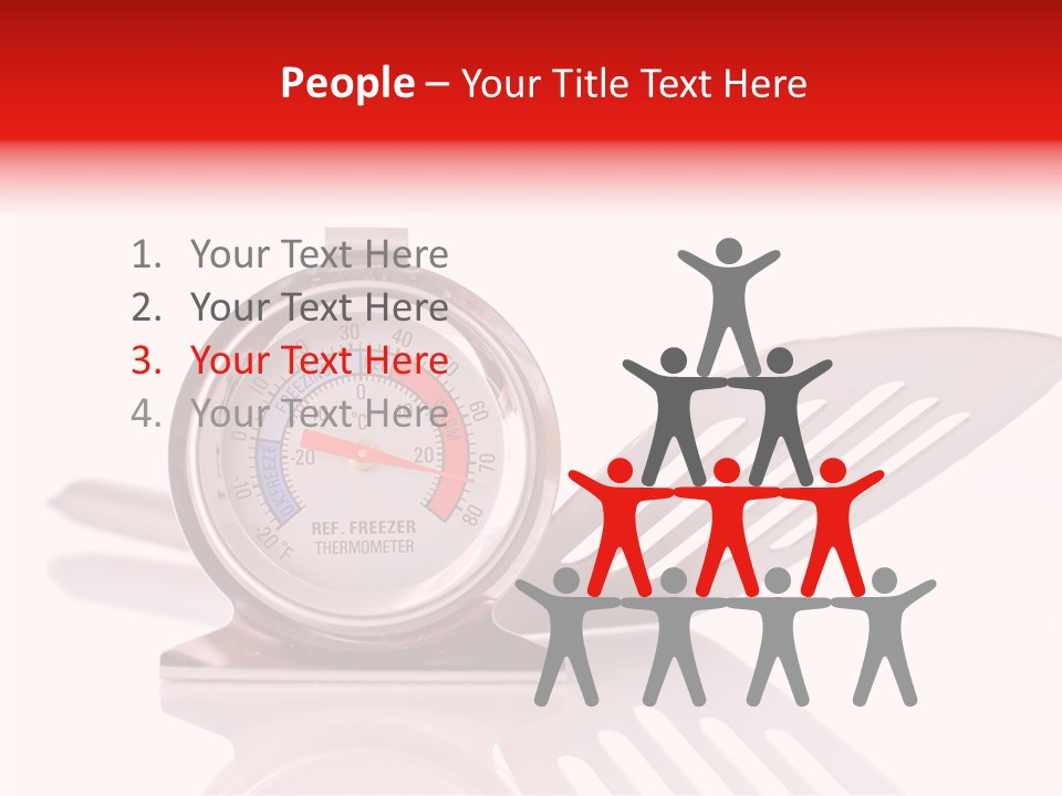Measurement Fridge Cooking PowerPoint Template
