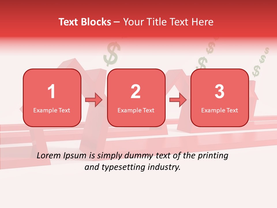 Safety Blue Money PowerPoint Template