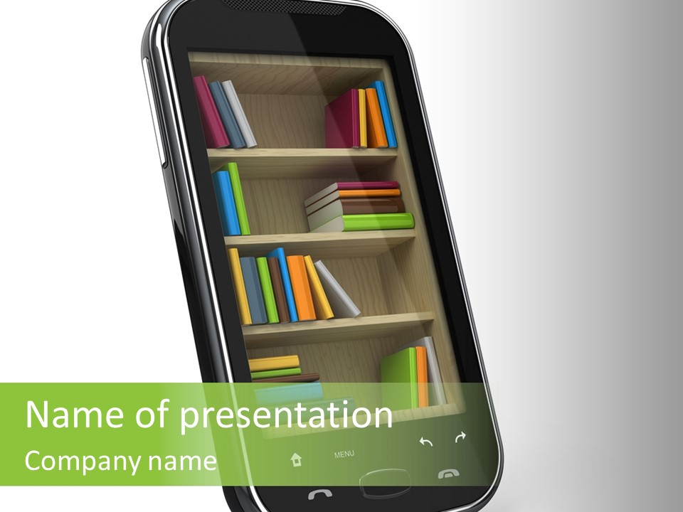 Database Education Idea PowerPoint Template