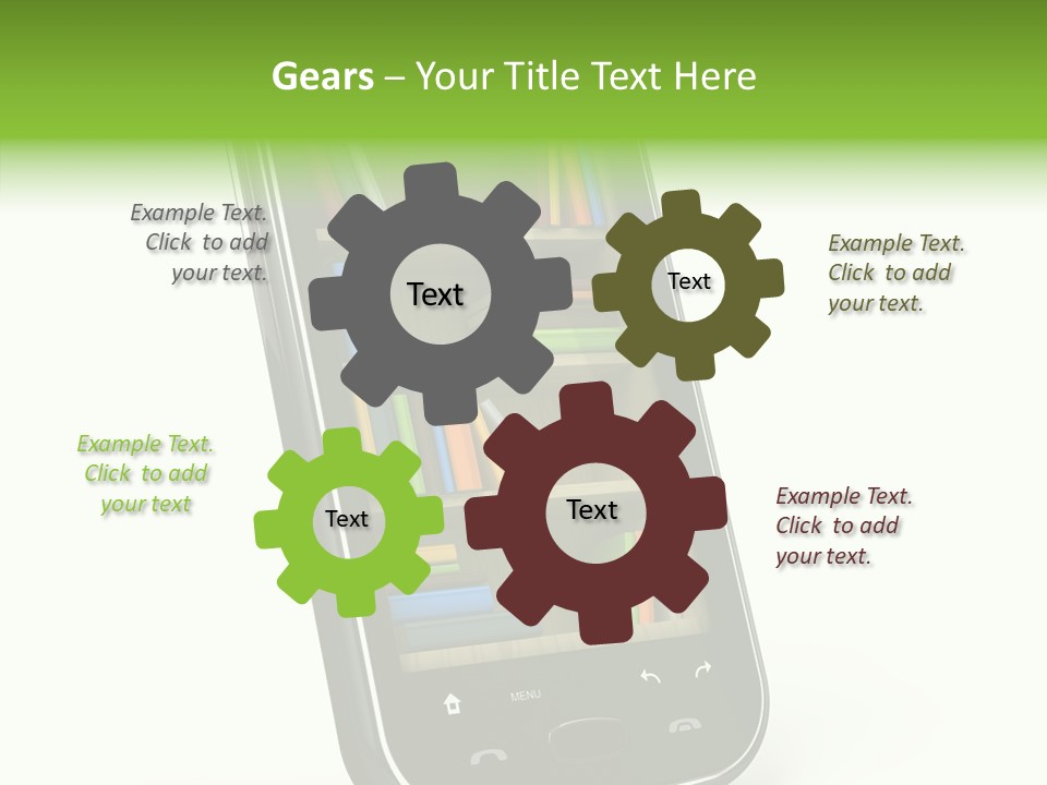Database Education Idea PowerPoint Template