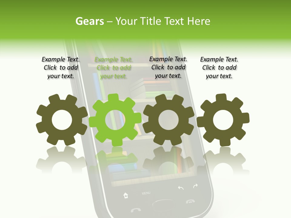 Database Education Idea PowerPoint Template