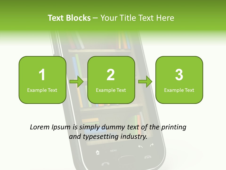 Database Education Idea PowerPoint Template