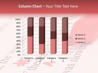 Red Correction Color PowerPoint Template