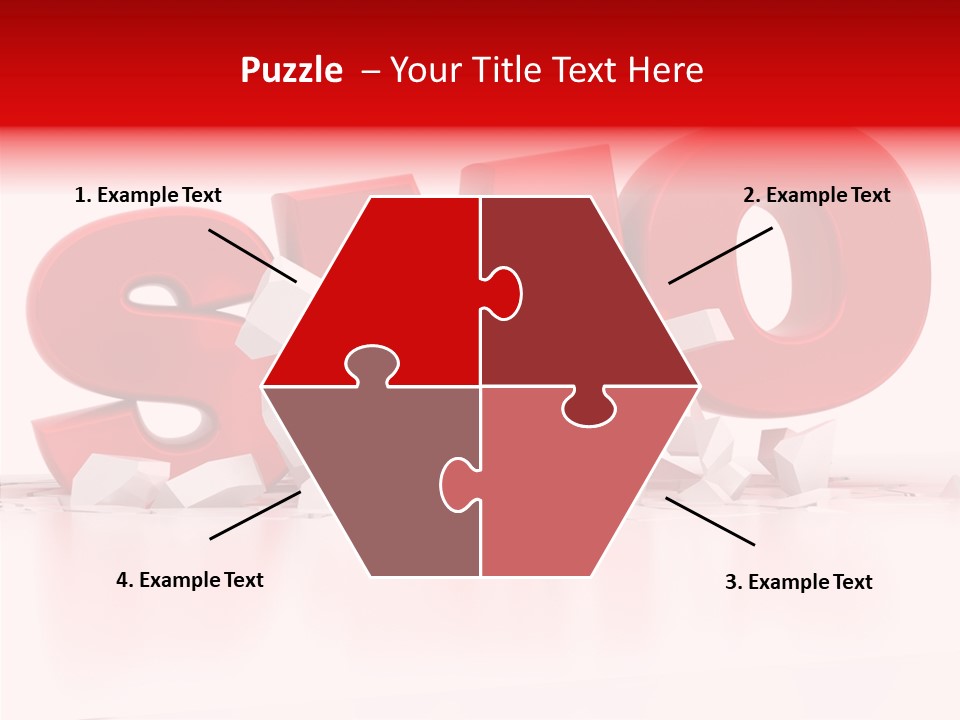 Traffic Text Seo PowerPoint Template