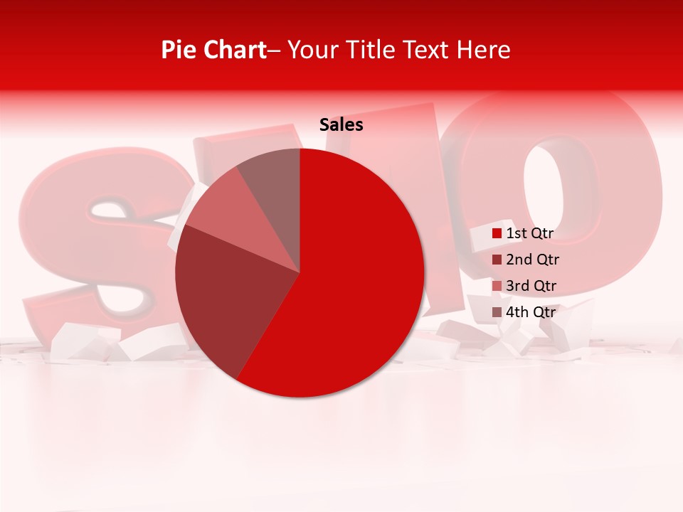 Traffic Text Seo PowerPoint Template
