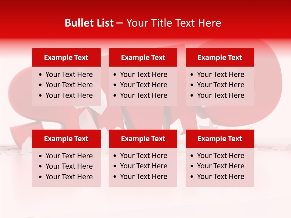 Traffic Text Seo PowerPoint Template