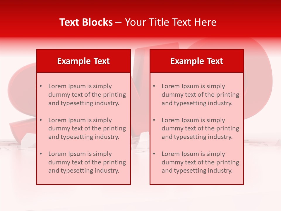 Traffic Text Seo PowerPoint Template