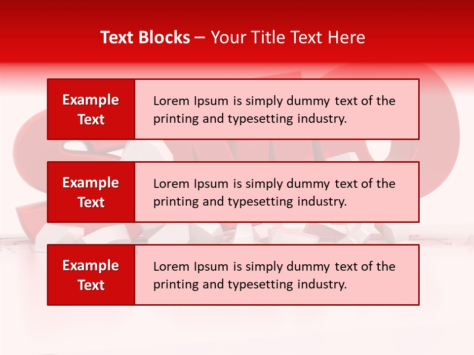 Traffic Text Seo PowerPoint Template